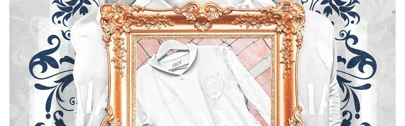 官方：热刺将在对阵维拉的足总杯比赛身着1901复古纪念版球衣